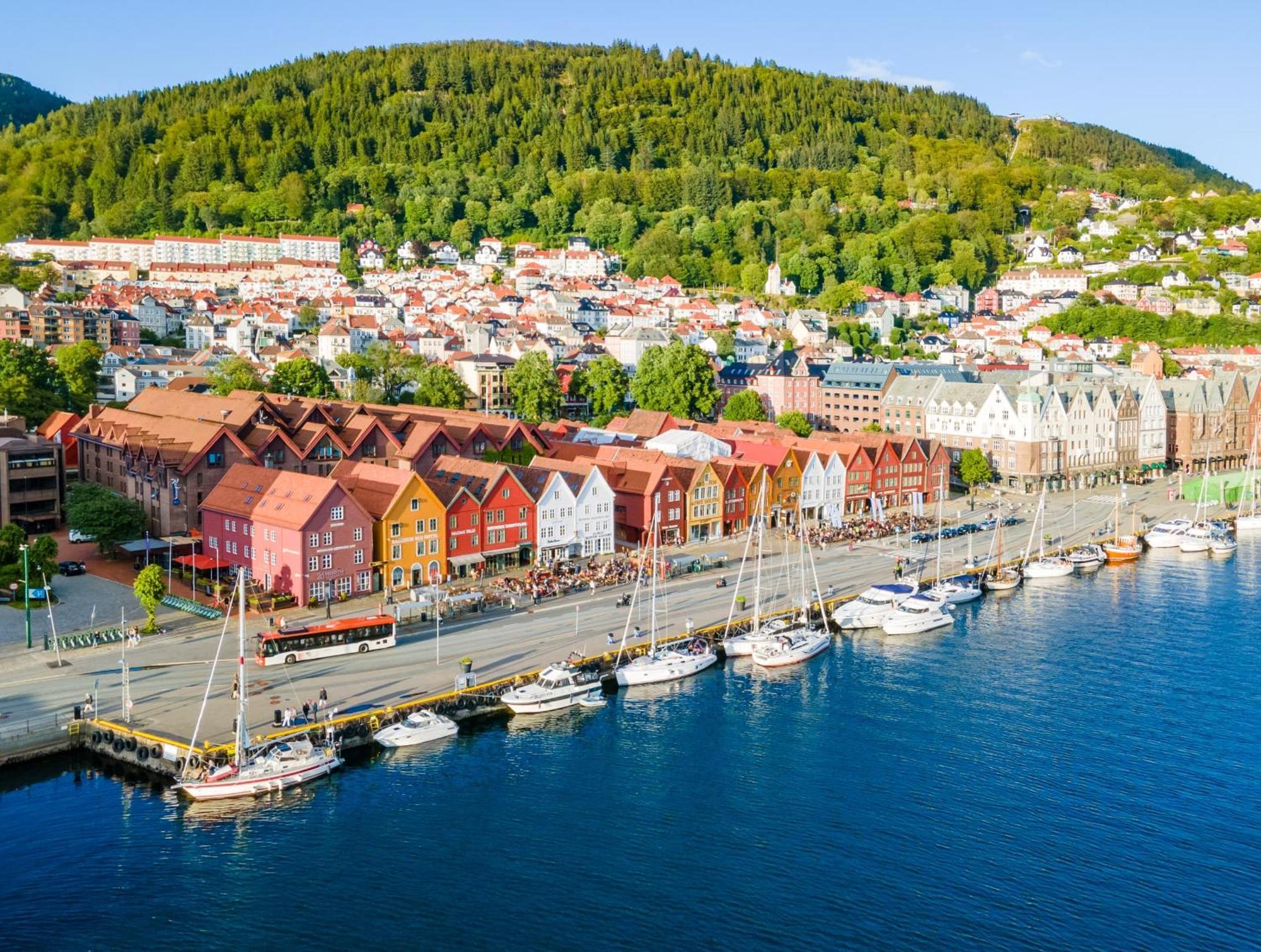 Апартаменты Family Friendly 3Br - Quiet Area - Behind Bryggen Берген Экстерьер фото